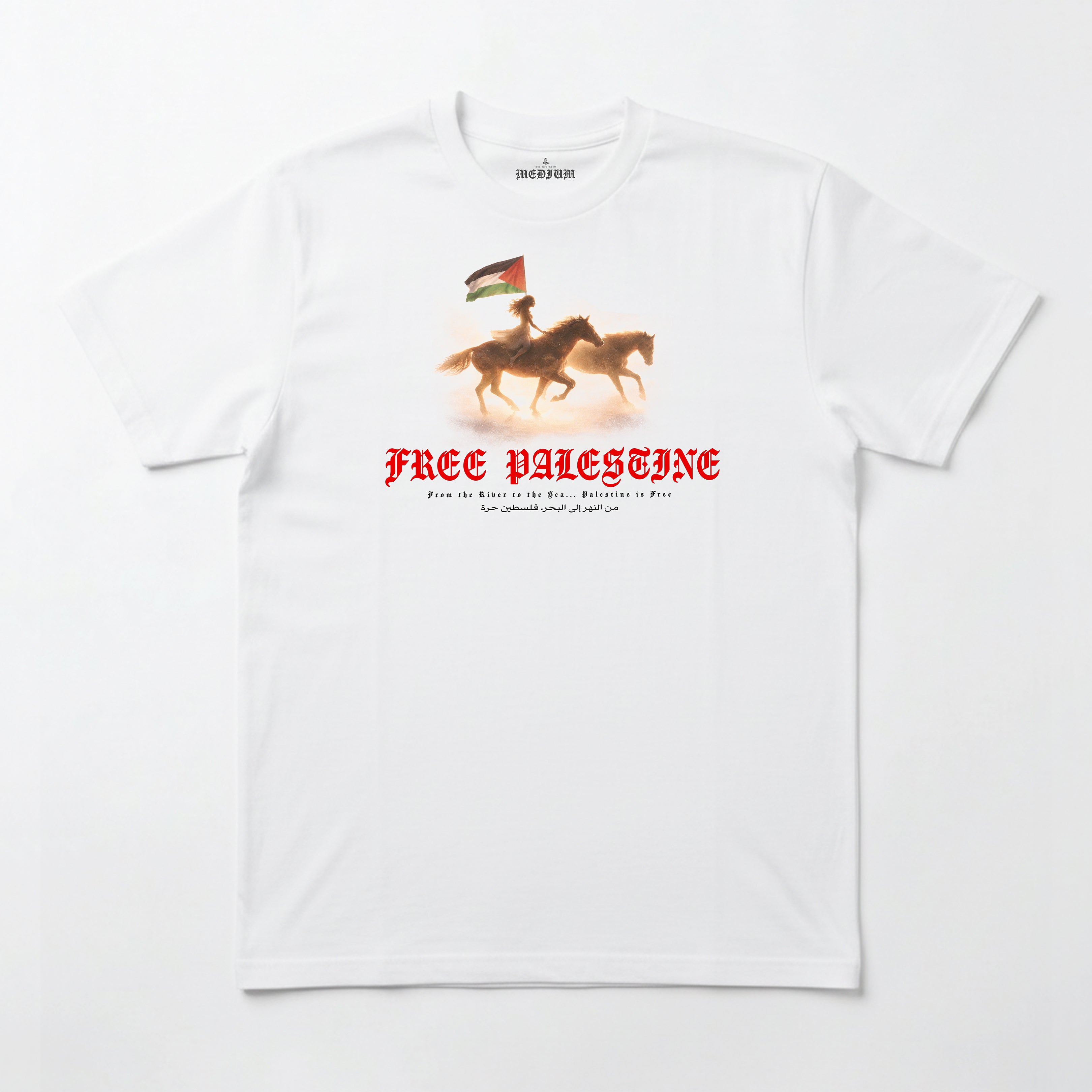 Palestine T-Shirt - Horses